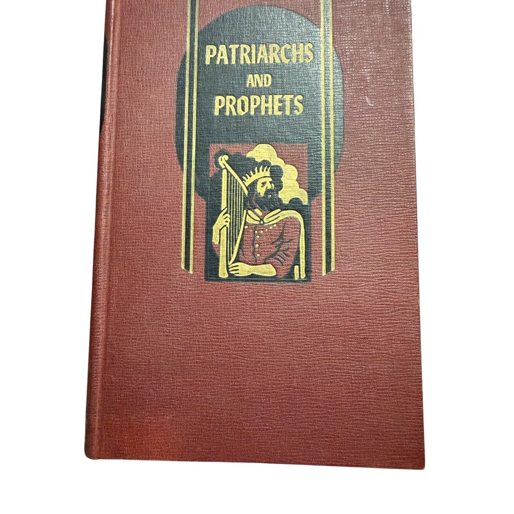 Patriarchs and Prophets EG White 1948 Hardcover Illustrated Christian History